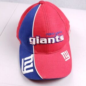 Reebok New York Giants NFL Pro Line Hat Red Blue Embroidered Strapback OSFA